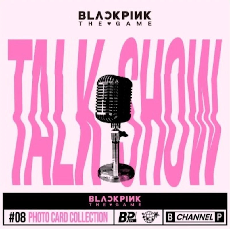 BLACKPINK - The Game Photocard Collection [TALK SHOW]