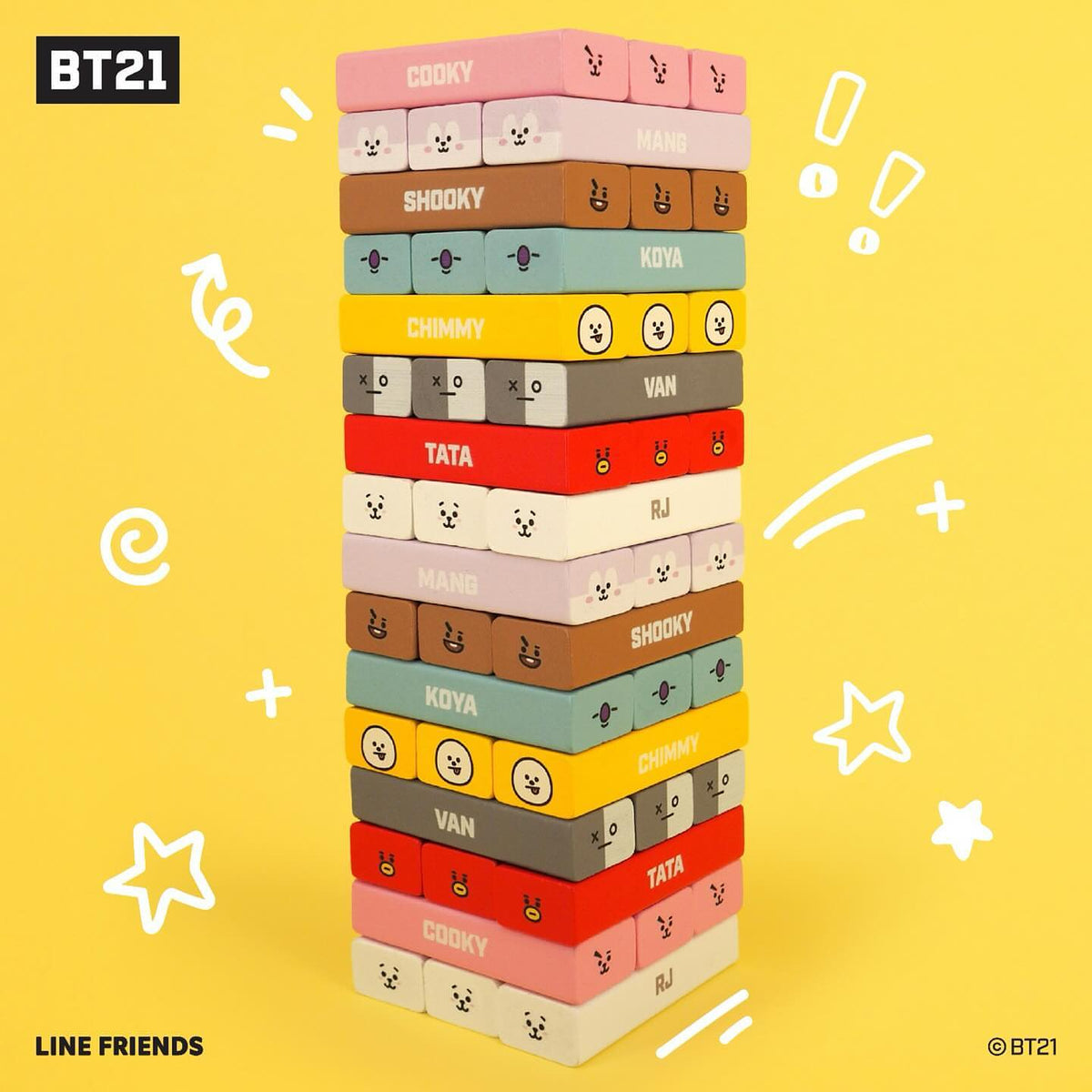 BT21 - JENGA SET