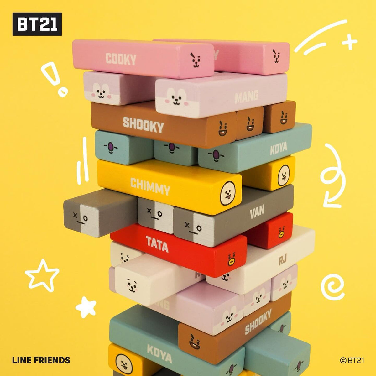 BT21 - JENGA SET