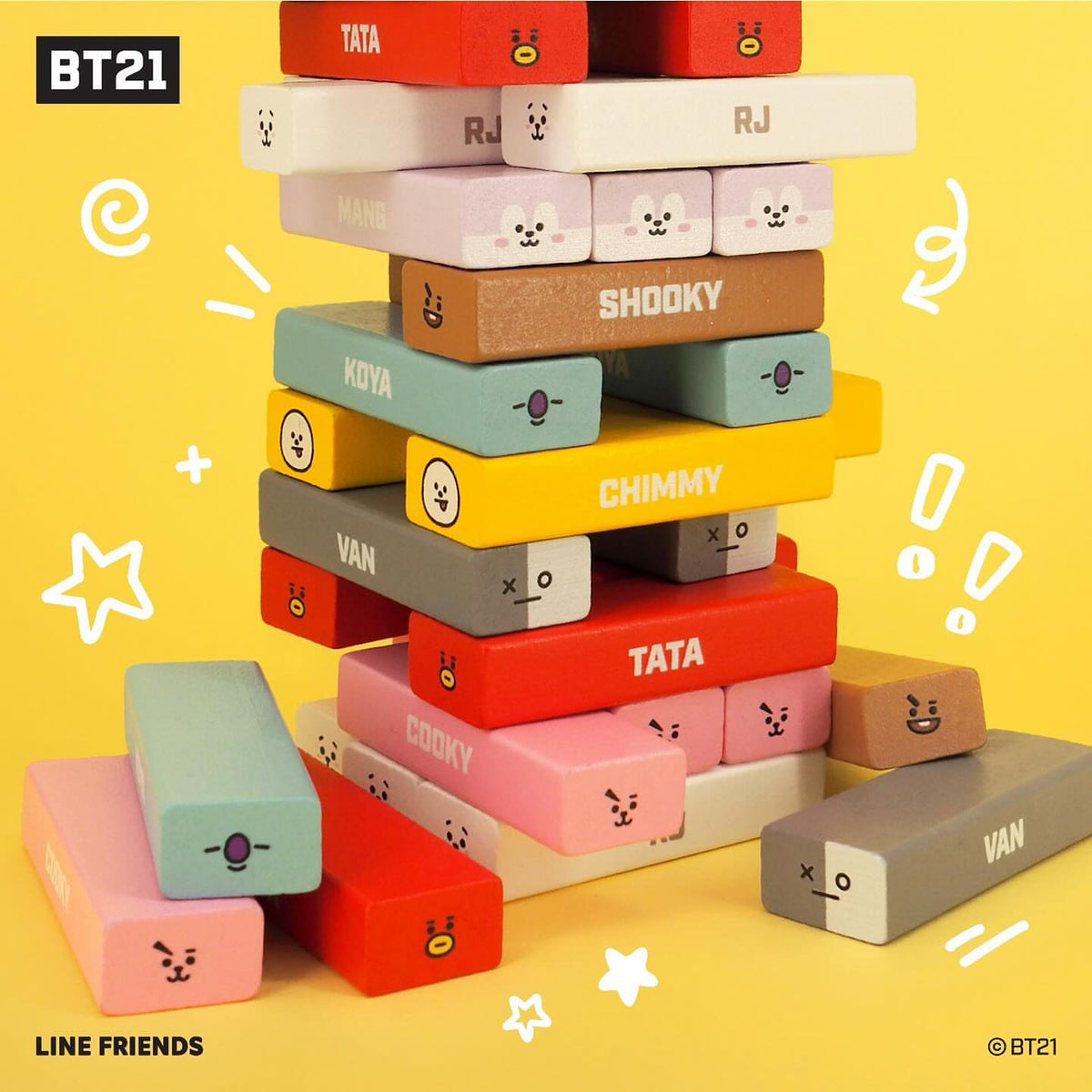 BT21 - JENGA SET