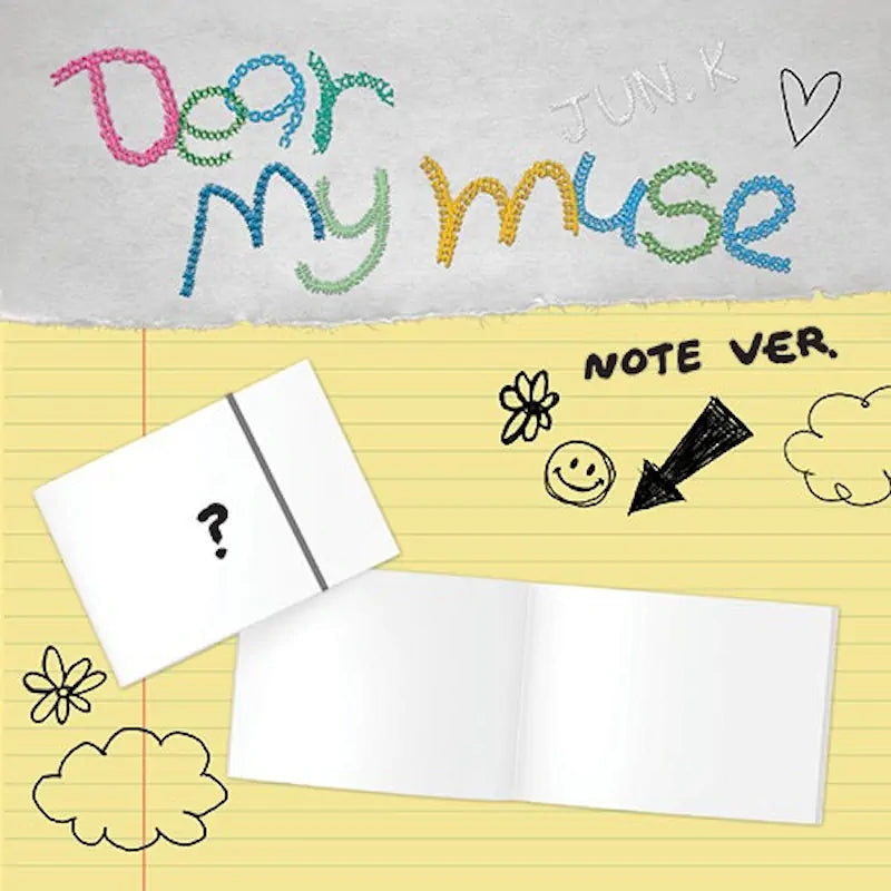 JUN.K (2PM) -  4th Mini Album [Dear my muse] (Digipack Ver.) (Note Ver.)