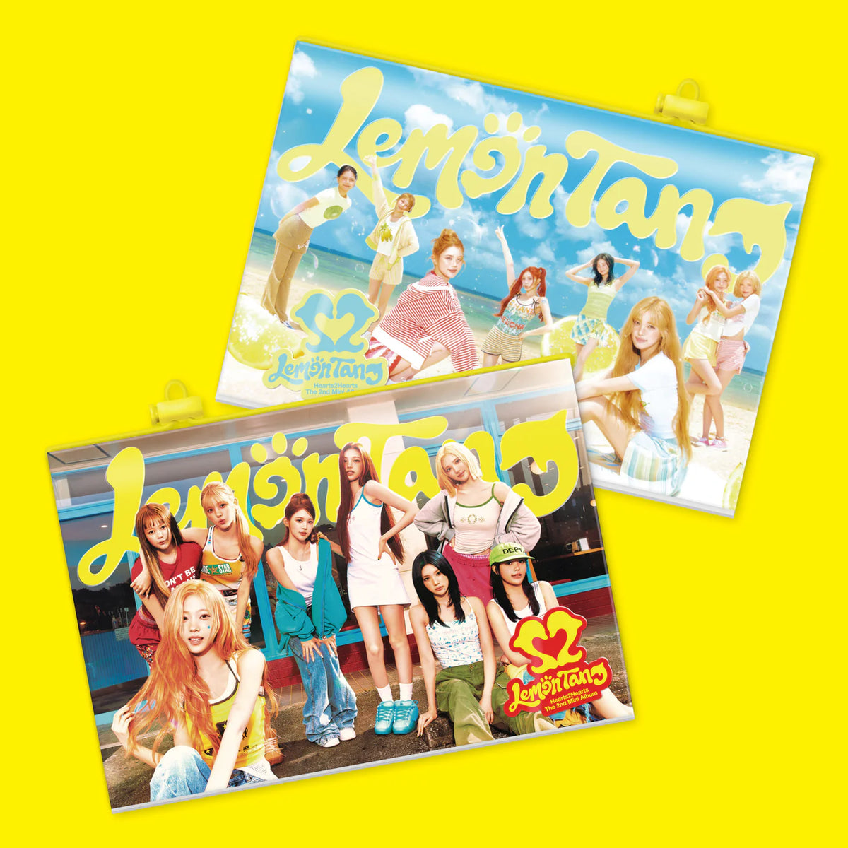 Hearts2Hearts - 2nd Mini Album [Lemon Tang] (Photobook Ver.)