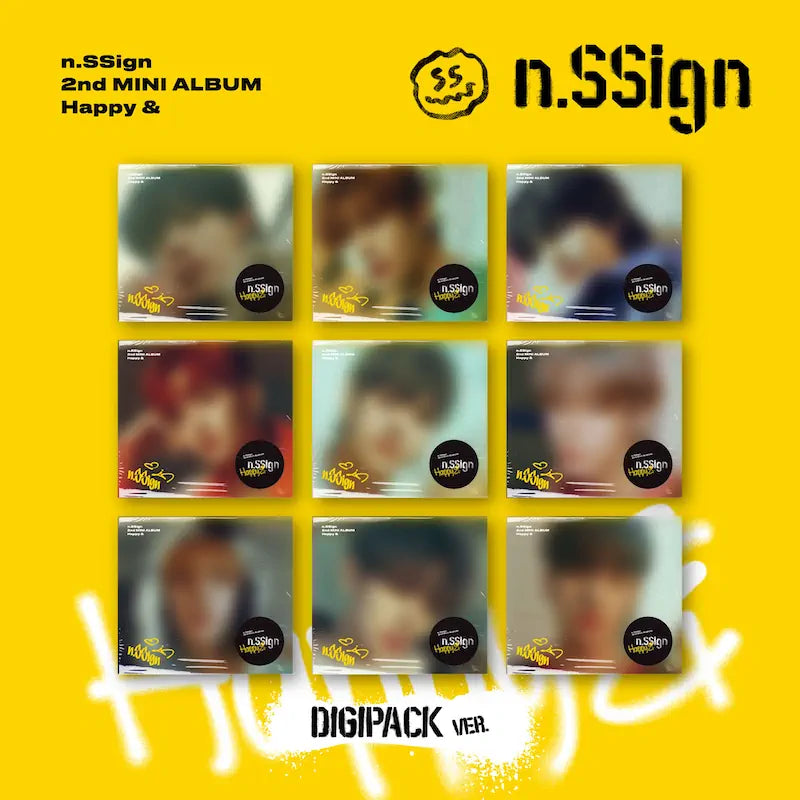 n.SSign - 2nd Mini Album [Happy &amp;] (Digipack Ver.)