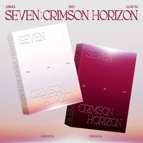 AB6IX - 3rd Album [SEVEN : CRIMSON HORIZON] (PHOTOBOOK Ver.) (HORIZON Ver. / CRIMSON Ver.) Image 1