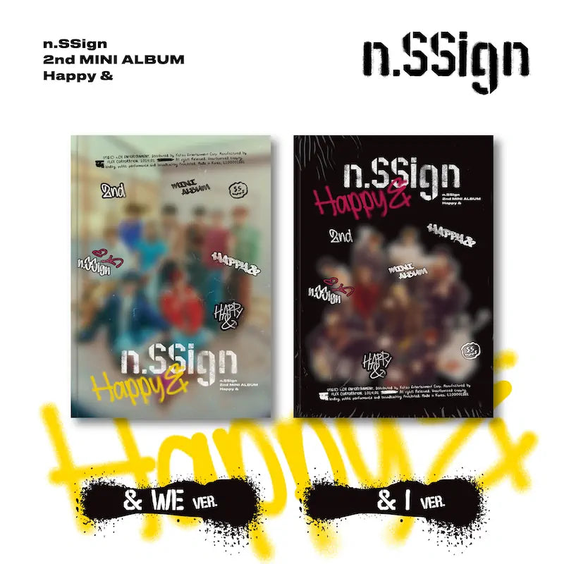 n.SSign - 2nd Mini Album [Happy &amp;]