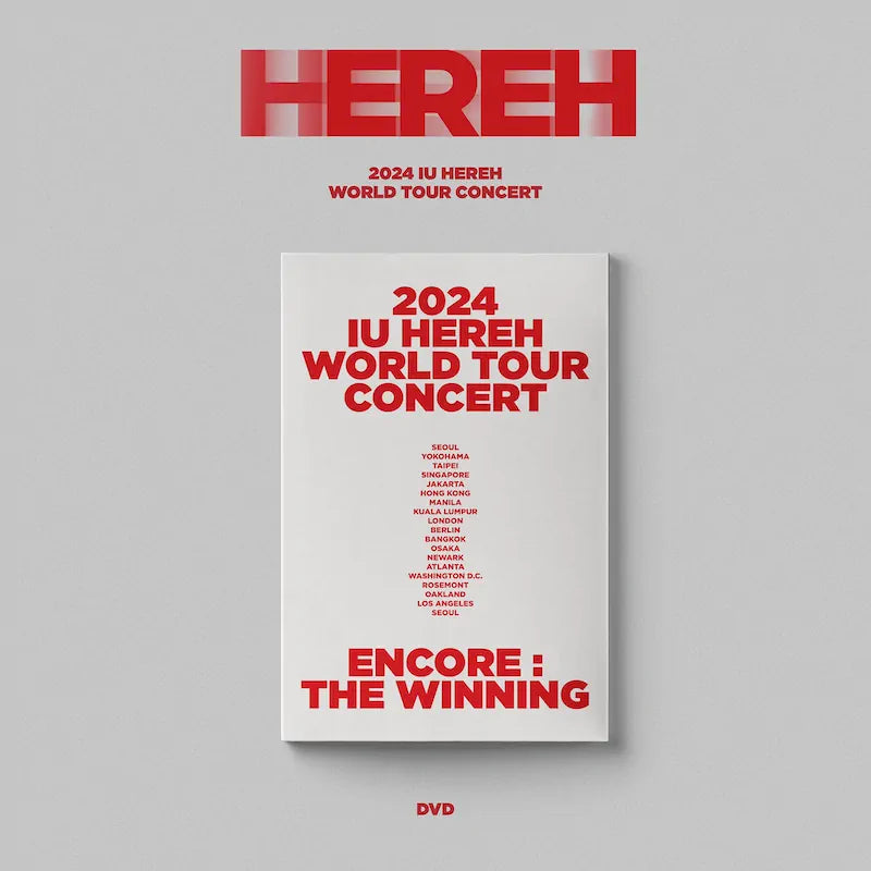 IU - 2024 IU [HEREH] WORLD TOUR CONCERT DVD