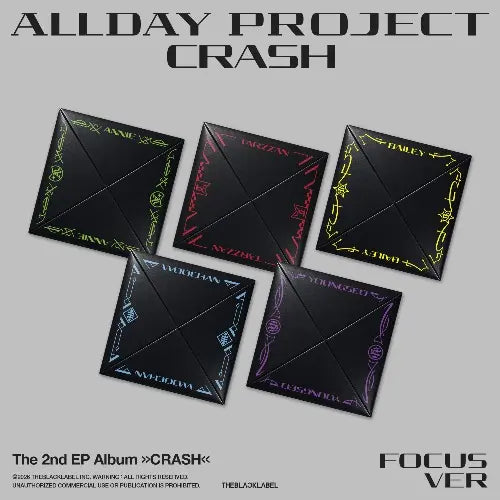 ALLDAY PROJECT - The 2nd EP Album [CRASH] (FOCUS ver.) Image 1