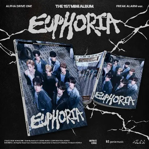 ALPHA DRIVE ONE - 1st Mini Album [EUPHORIA] (FREAK ALARM Ver.) Image 1