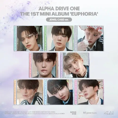 ALPHA DRIVE ONE - 1st Mini Album [EUPHORIA] (JEWEL CASE Ver.) Image 1