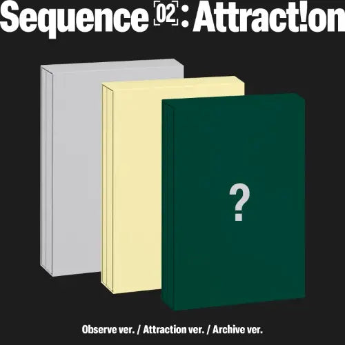 AND2BLE - 2nd Mini Album [Sequence 02: Attraction] (Observe ver. / Attraction ver. / Archive ver.) Image 1