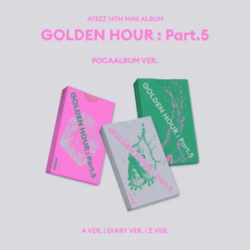 ATEEZ - 14th Mini Album [GOLDEN HOUR : Part.5] (POCAALBUM) Image 1