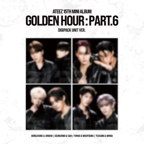 ATEEZ - 15TH MINI ALBUM [GOLDEN HOUR : Part.6] (DIGIPACK UNIT VER.) Image 1