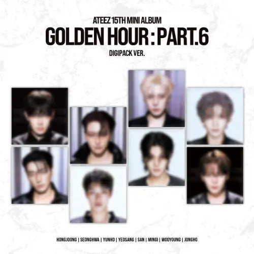 ATEEZ - 15TH MINI ALBUM [GOLDEN HOUR : Part.6] (DIGIPACK VER.) Image 1