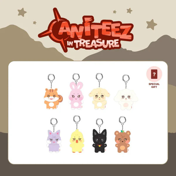 ATEEZ - Mini Plush [ANITEEZ IN TREASURE Official MD] - SANdoeki ver. only