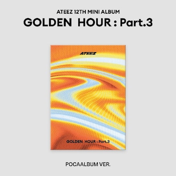 ATEEZ - 12th Mini Album [GOLDEN HOUR : Part.3] (POCAALBUM)