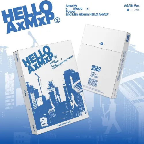 AxMxP - 2nd Mini Album [HELLO AxMxP] (HELLO Ver. / AGAIN Ver.) Image 2