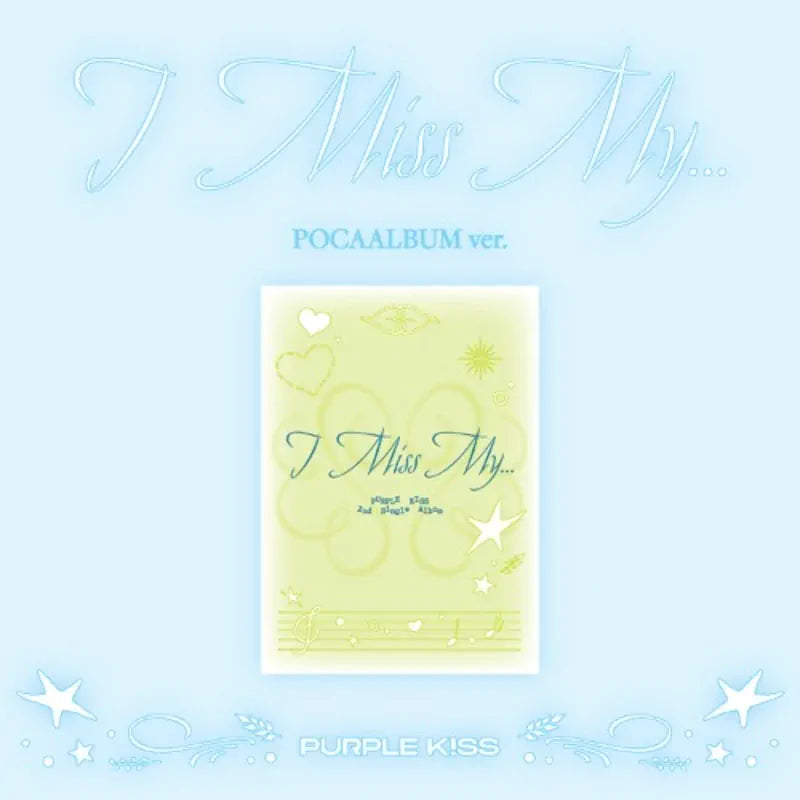 PURPLE KISS - 2nd Single Album [I MISS MY...] (Poca Ver.)