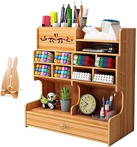 Wooden Desk Organiser - DIY