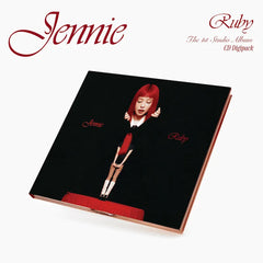 JENNIE (BlackPink) - 1st Studio Album [Ruby] (CD Digipack) - Qute
