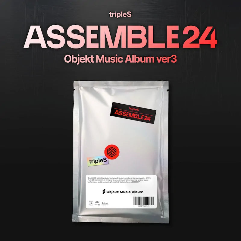 tripleS - 1st Full Album [ASSEMBLE24] (Objekt Music Album ver3)