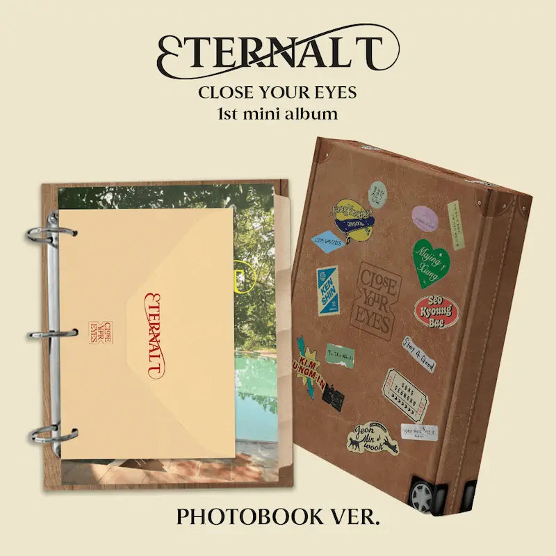 CLOSE YOUR EYES - 1st Mini Album [ETERNALT] (PHOTOBOOK Ver.)