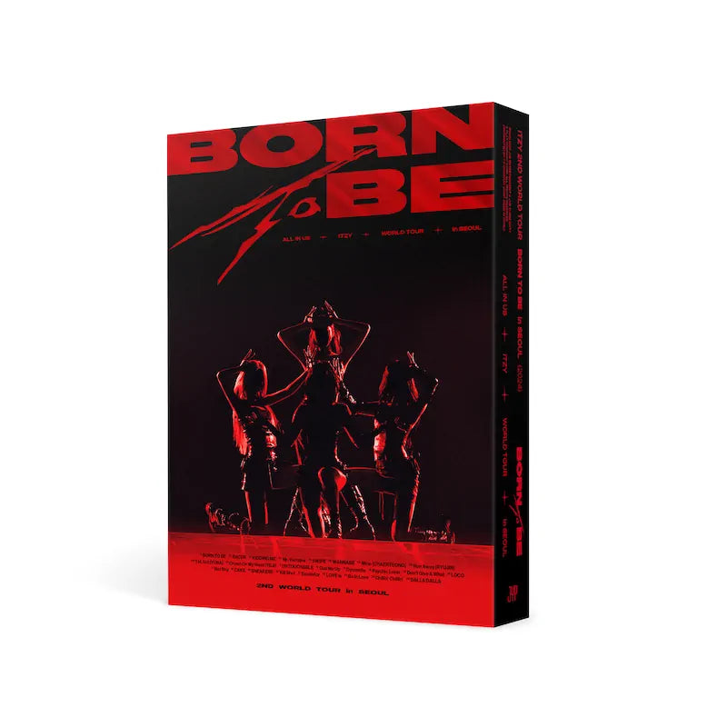 ITZY - 2nd WORLD TOUR [BORN TO BE] in SEOUL DVD