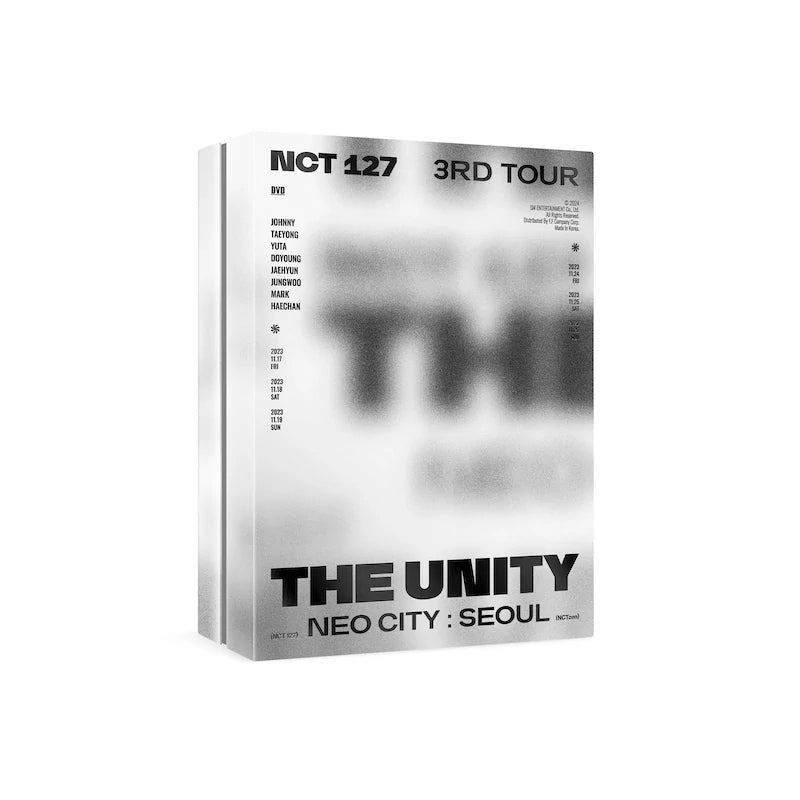 NCT 127 - 3rd TOUR [NEO CITY : SEOUL -THE UNITY] (DVD)