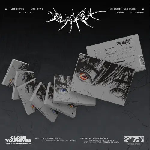CLOSE YOUR EYES - 3rd Mini Album [blackout] (eyes ver.) Image 1