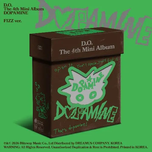 D.O - 4th Mini Album [DOPAMINE] (POP Ver. / FIZZ Ver.) Image 2