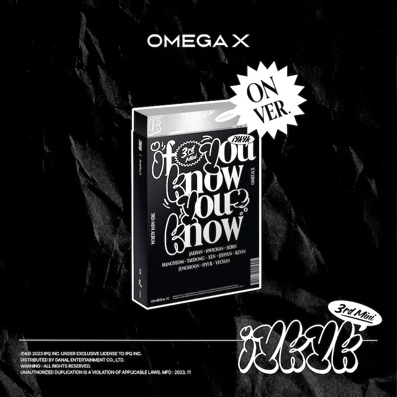 OMEGA X - 3rd Mini Album [iykyk]