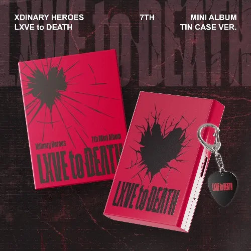 Xdinary Heroes - 7th Mini Album [LXVE to DEATH] (TIN CASE Ver.) (MD Ver.)