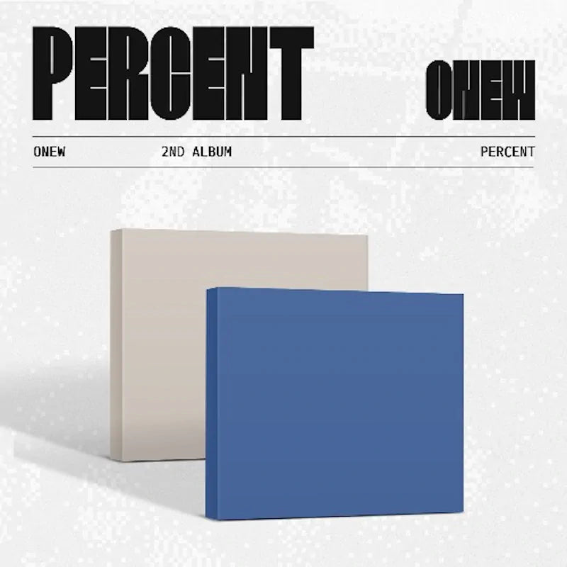 ONEW (SHINee) - 2nd Album [PERCENT] (Digipack Ver.)