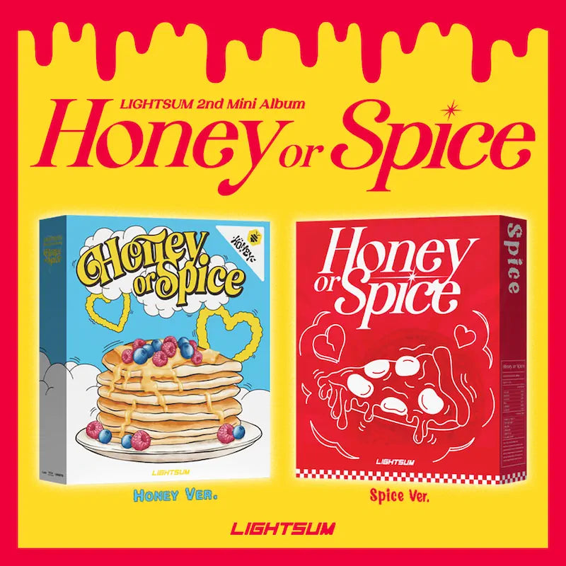 LIGHTSUM - 2nd Mini Album [Honey or Spice] (Honey Ver. / Spice Ver.)