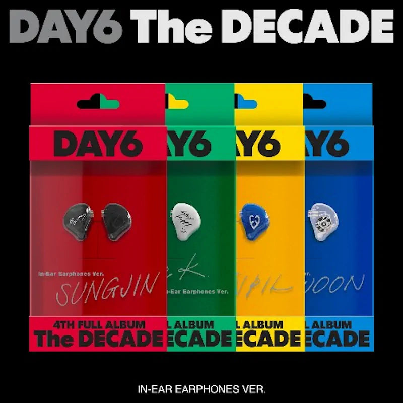 DAY6 - 4th Album [The DECADE] (In-Ear Earphones Ver.)