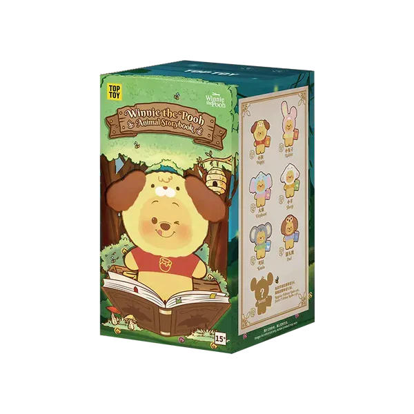 Winnie the Pooh - Animal Storybook Series Plush Keychain
