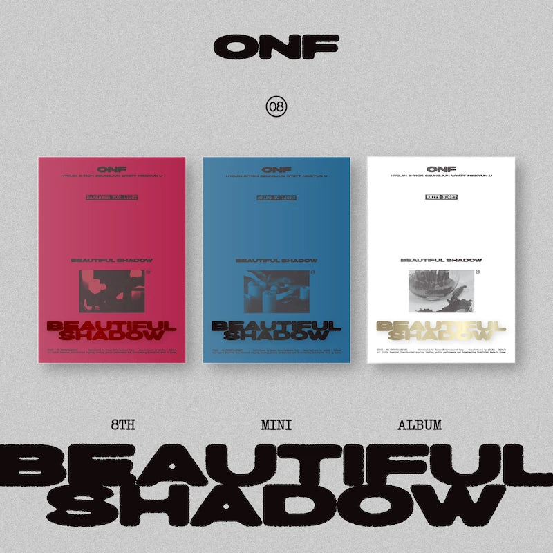 ONF - 8th Mini Album [BEAUTIFUL SHADOW]