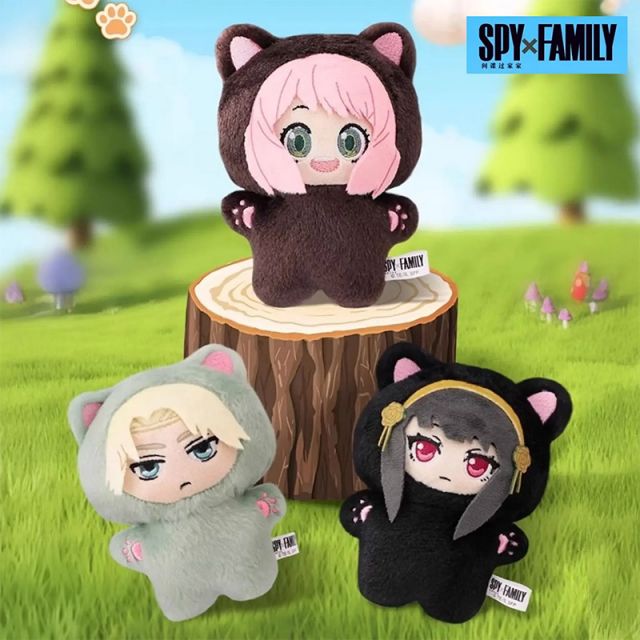 Spy X Family Cat plush keychain Blind box