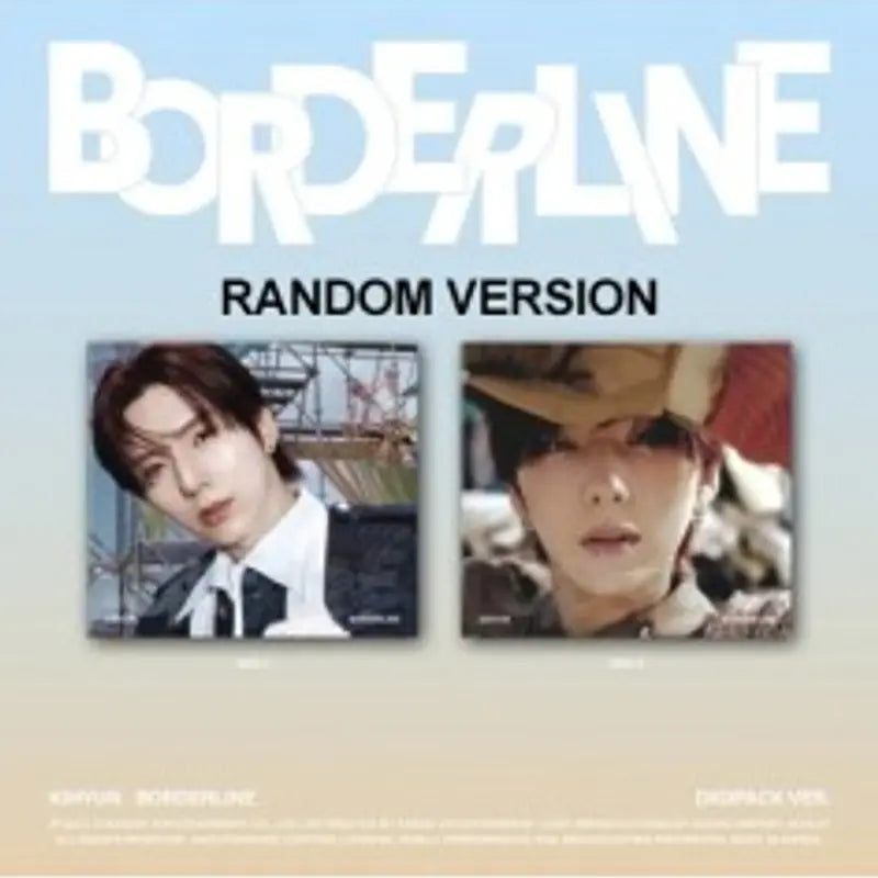 [DIGIPACK] KIHYUN EP Album - BORDERLINE (Random Ver.) CD Image 1