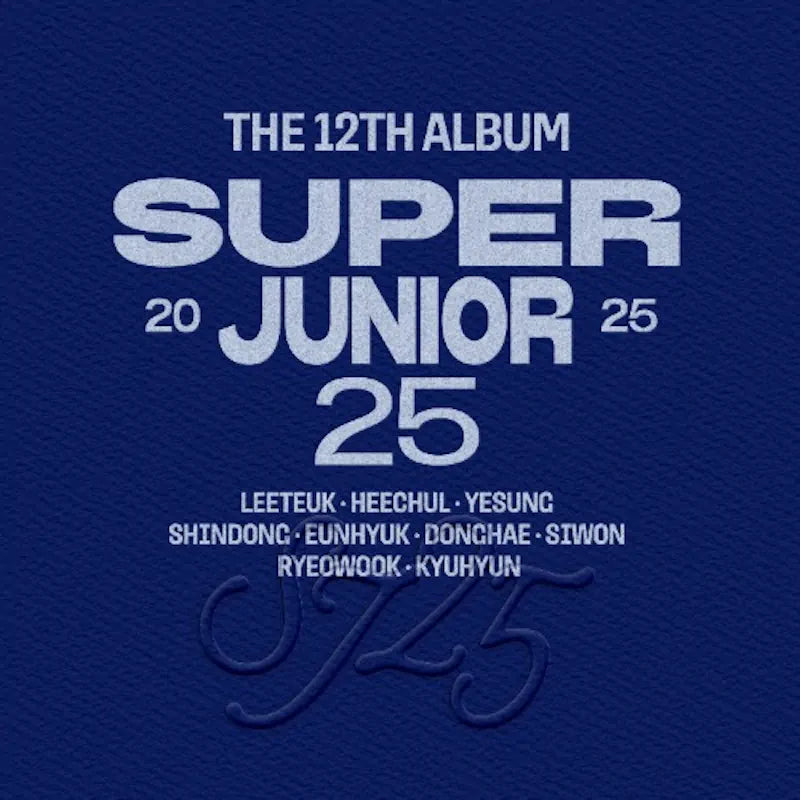 SUPER JUNIOR - 12th Full Album [Super Junior25] (25 Ver.)