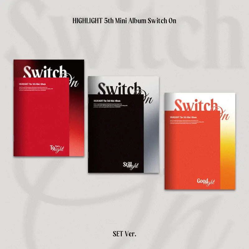 HIGHLIGHT - 5th Mini Album [Switch On]