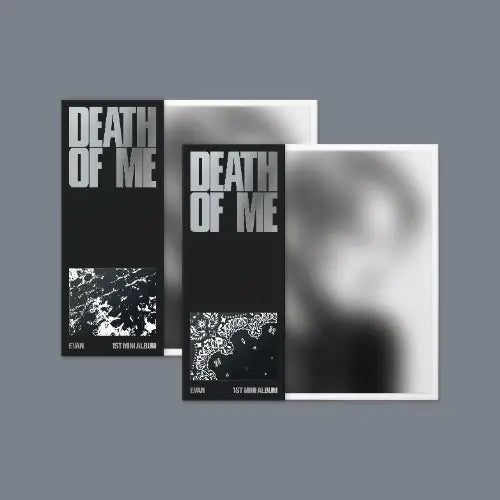 EVAN - 1st Mini Album [DEATH OF ME] (BANDANA A Ver. / BANDANA B Ver. Image 1