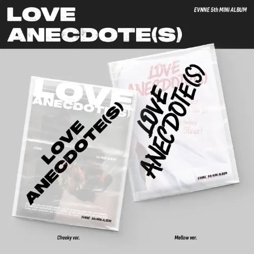 EVNNE - 5th Mini Album [LOVE ANECDOTE(S)] (Cheeky Ver. / Mellow Ver.) Image 1