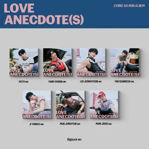 EVNNE - 5th Mini Album [LOVE ANECDOTE(S)] (Digipack Ver.) Image 1