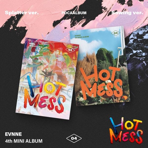 EVNNE - 4th Mini Album - HOT MESS [POCA Album]