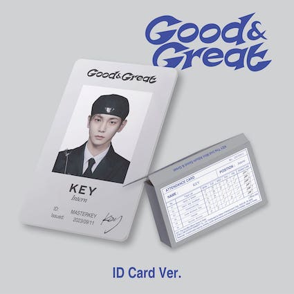 KEY - 2nd Mini Album [Good &amp; Great] (QR Ver.)