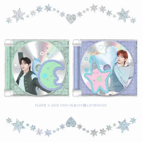 FLARE U - 2nd Mini Album [LOVEHOOD] (JEWEL CASE Ver.) Image 1