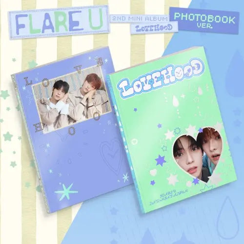 FLARE U - 2nd Mini Album [LOVEHOOD] (Photobook Ver.) Image 1