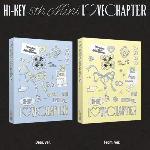 H1-KEY - 5th Mini Album [LOVECHAPTER] (Dear ver. / From Ver.) Image 1