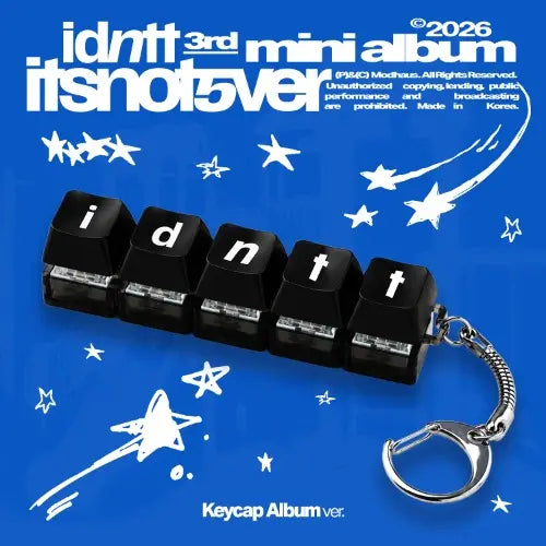 idntt - 3rd Mini Album [itsnotover] (Keycap Album) Image 1