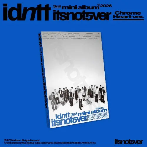 idntt - 3rd Mini Album [itsnotover] (Random Ver.) Image 1